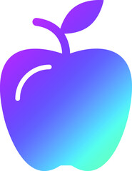 Apple Vector Icon Design Illustration