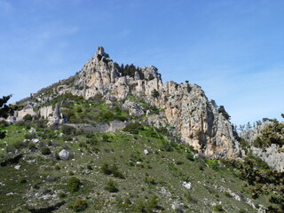 Fototapeta na wymiar Cyprus: St Hilarion Castle