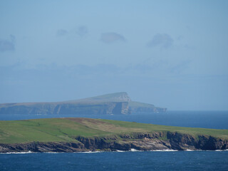 die schottischen Shetland-Inseln