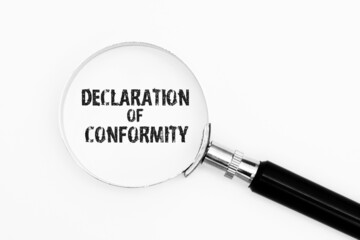 Declaration of conformity