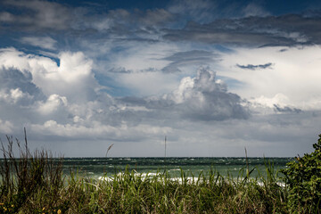 Fototapeta na wymiar Ein stürmischer Tag an der Ostsee