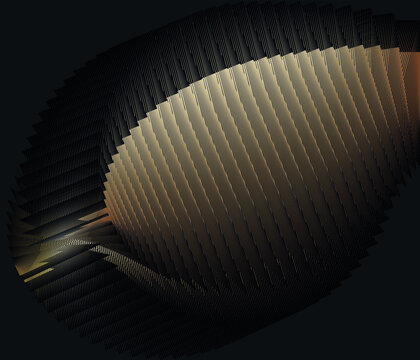 Gold metallic effect background, vector modern design texture.