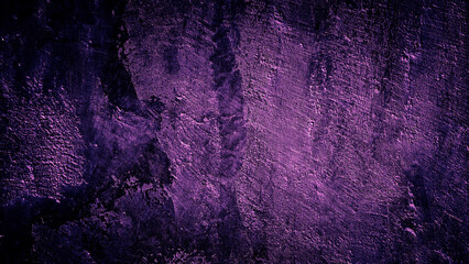 dark grungy purple abstract concrete wall texture background