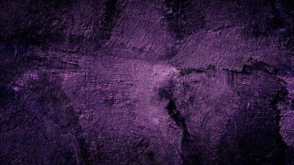 dark grungy purple abstract concrete wall texture background
