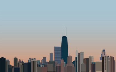 Fototapeta premium City morning