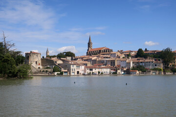 Castelnaudary, Canal du Midi, Francia.