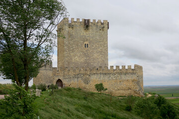 Fototapeta na wymiar Castillo de Tiedra, Valladold