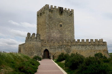 Fototapeta na wymiar Castillo de Tiedra, Valladolid, Castilla y León