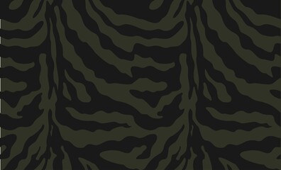 Fototapeta na wymiar khaki zebra print vector seamless pattern animal skin, trendy modern design