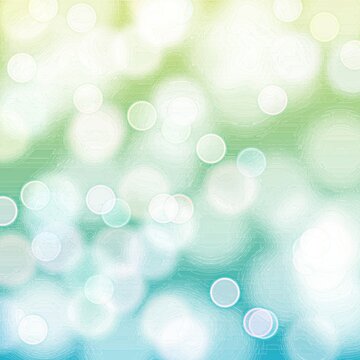Green and blue abstract novel bokeh beautiful background blur.