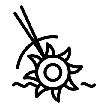 recommend clip art: Wheel cultivator icon outline vector. Garden machinery. Machinery equipment