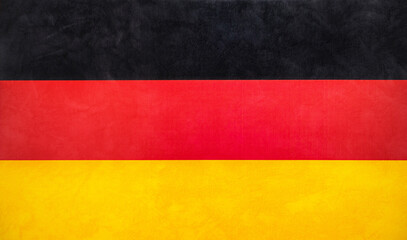 Germany flag with old texture grunge and vintage