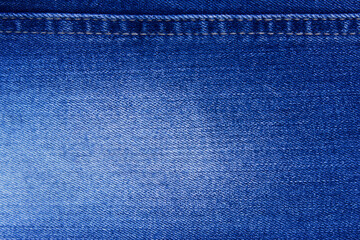 blue jeans horizontal background with soft focus