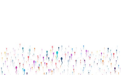 Sperm cell. Reproductive medicine health care pregnancy background