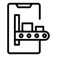 Customer passion icon outline vector. Honesty mission. Trust statement