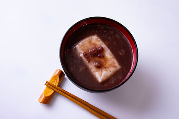 お餅入りぜんざい