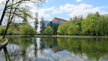 Obraz premium Maksimir park in city