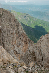 view from the top of the mountain