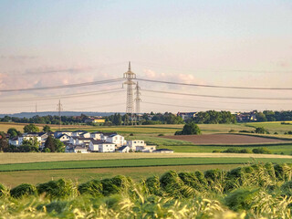 Obraz premium Neubaugebiet am Ortsrand