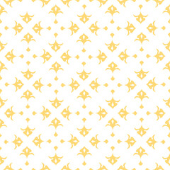 Abstract ornamental seamless pattern. floral brocade ornament. Artistic geometric backdrop  for fabric, textile, wallpaper or package background design