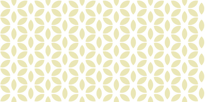Abstract seamless pattern with floral petals. Artistic geometric ornamental backdrop. Good for fabric, textile, wallpaper or package background design