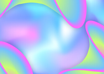 Liquid elements background with dynamic shapes and fluid.