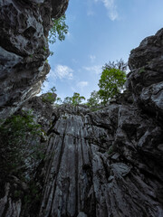 Unusual, mystical and mysterious regions of the Taurus Mountains, high cliffs