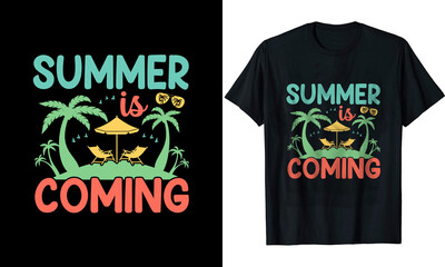 Summer is Coming t shirt design