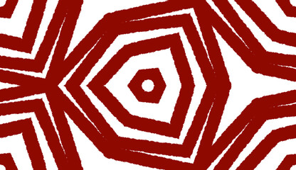 Mosaic seamless pattern. Maroon symmetrical