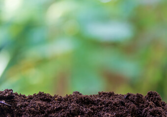 soil and natural background