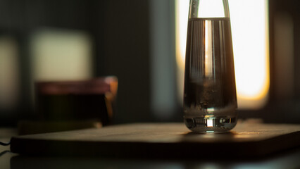 Cinematic view of glass