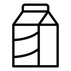 Soy milk icon outline vector. Food soya. Bean skin