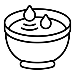 Bowl oil olive icon outline vector. Food virgin. Extra vegetable