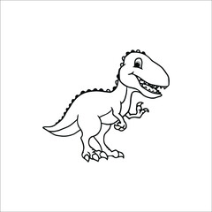 Dinosaur Coloring page Dino Pictures to Color for Kids