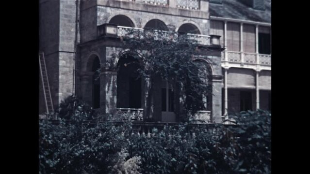 President's House, Trinidad 1938 - The residence of the Governor-General of the West Indies Federation, now known as the President's House, In Trinidad, 1938.