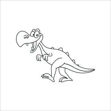 Dinosaur Coloring page Dino Pictures to Color for Kids