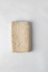 Letter fold pastry dough, Floured pastry dough