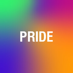 LGBT LGBTQ+ Pride Hearts and Slogans Social Media Post Template. Love is Love, Be Proud, Be Yourself. Hearts in LGBT Flag Colours. Vector Design Element for LGBT Pride Social Post, Square Banner, Logo