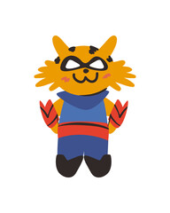 flat super tiger design
