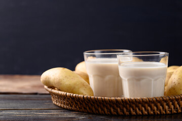 Potato milk, Alternative milk from plant, Vegan food