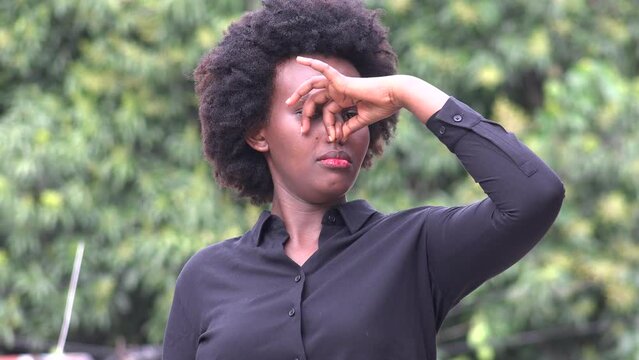 Black Woman Stinky Smell Or Allergies