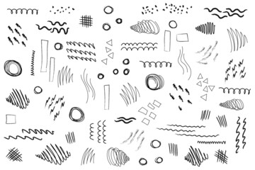 Obraz premium Abstract texture handwork vector backgrounD