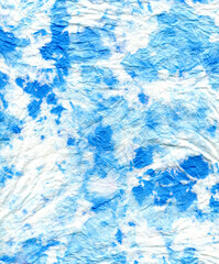 Abstract Painted Blue Textured Background Motteled Background