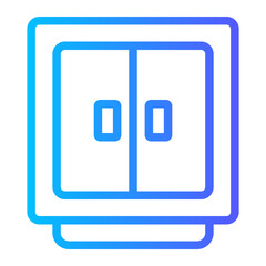 Flat Gradien gradient icon