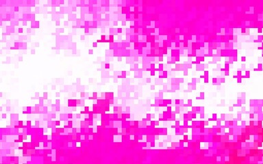 Light Pink vector layout with lines, rectangles.