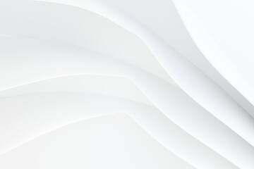 Abstract white Architecture Background. 3d render. Modern Geometric Wallpaper. Futuristic Technology Design