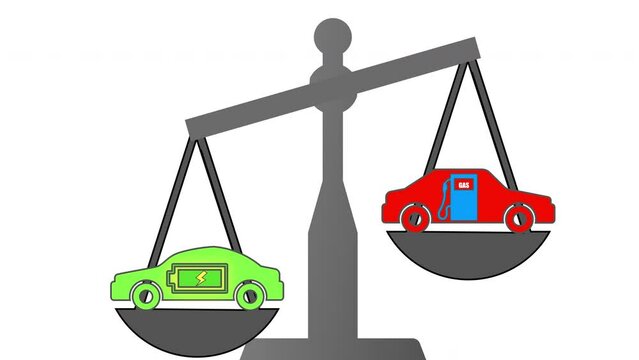 電気自動車とガソリンエンジン車の比較