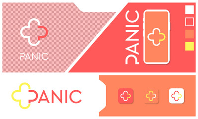 Healthy and P Logo Design Modern Creative	