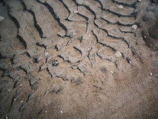 Sand on the beach