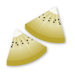 ゴールデンキウイのベクター